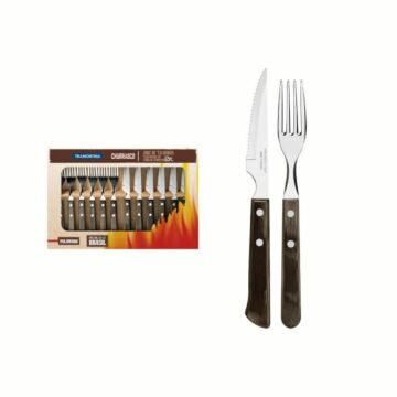 Tramontina 12 pcs Barbecue Set Polywood / Spanish shape