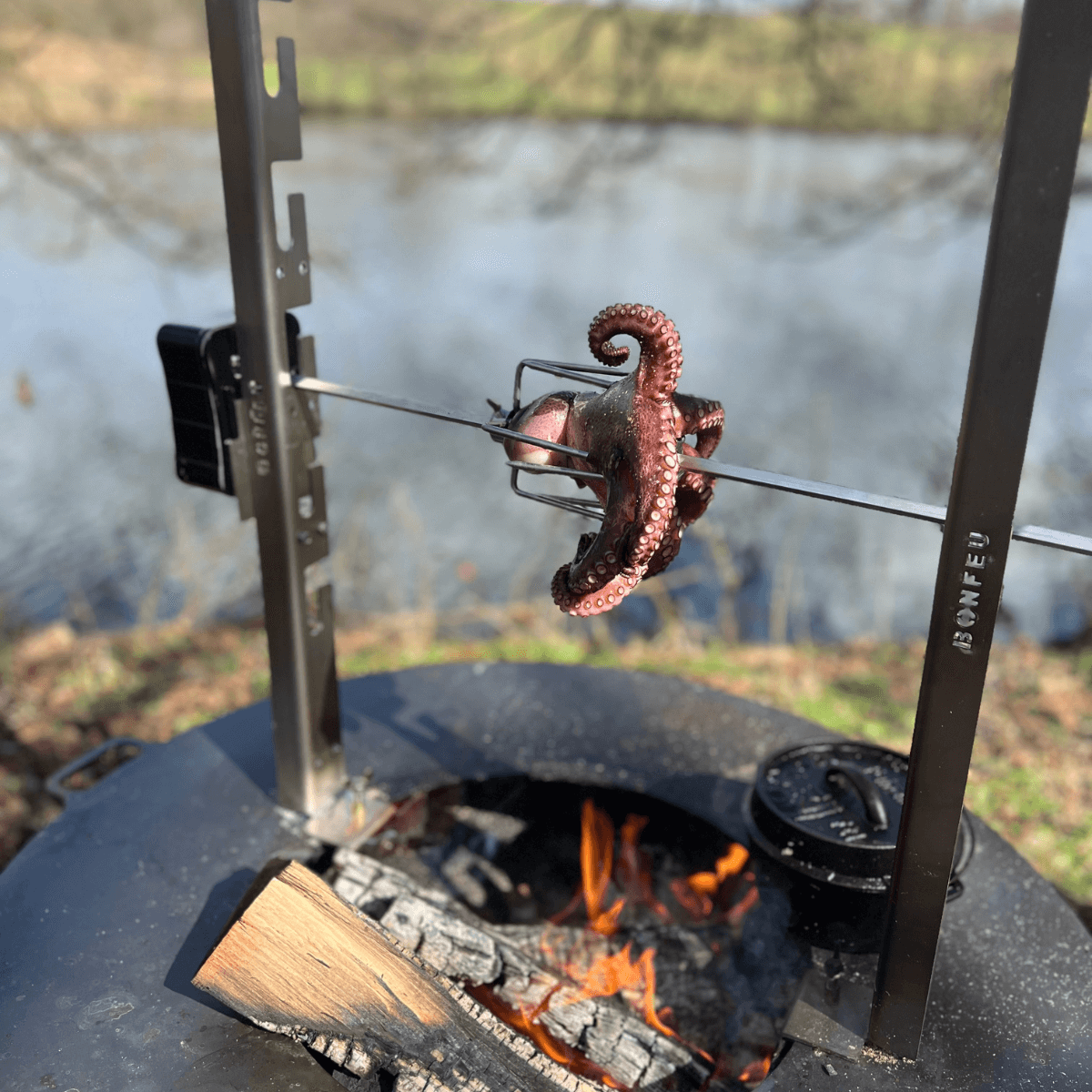 BonFeu Motor Rotisserie set