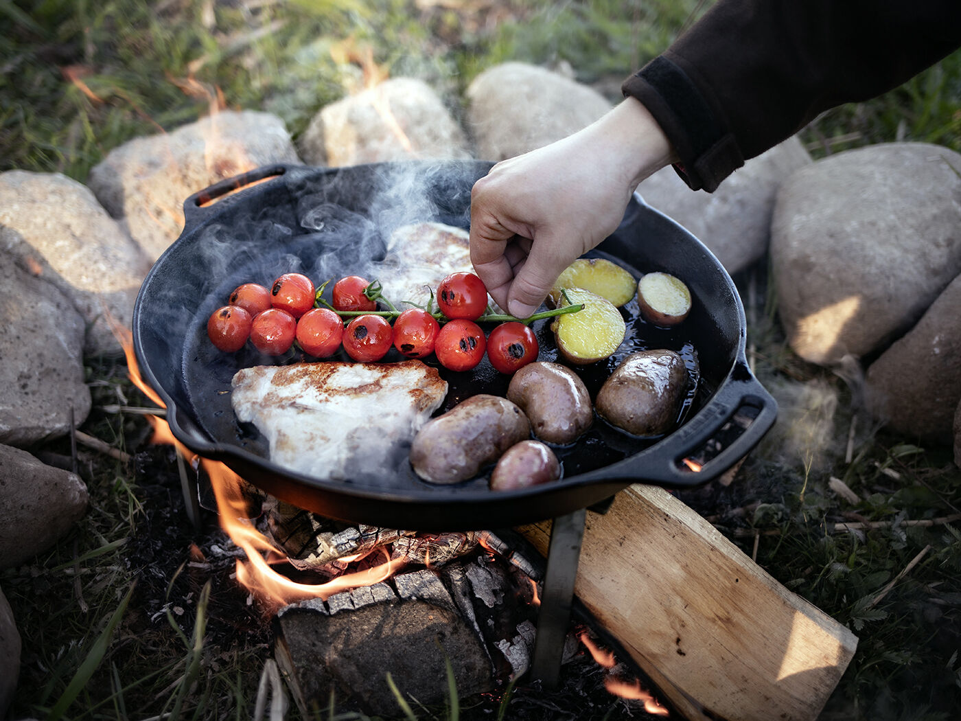 Petromax Gietijzeren Skillet met 2 Handvatten