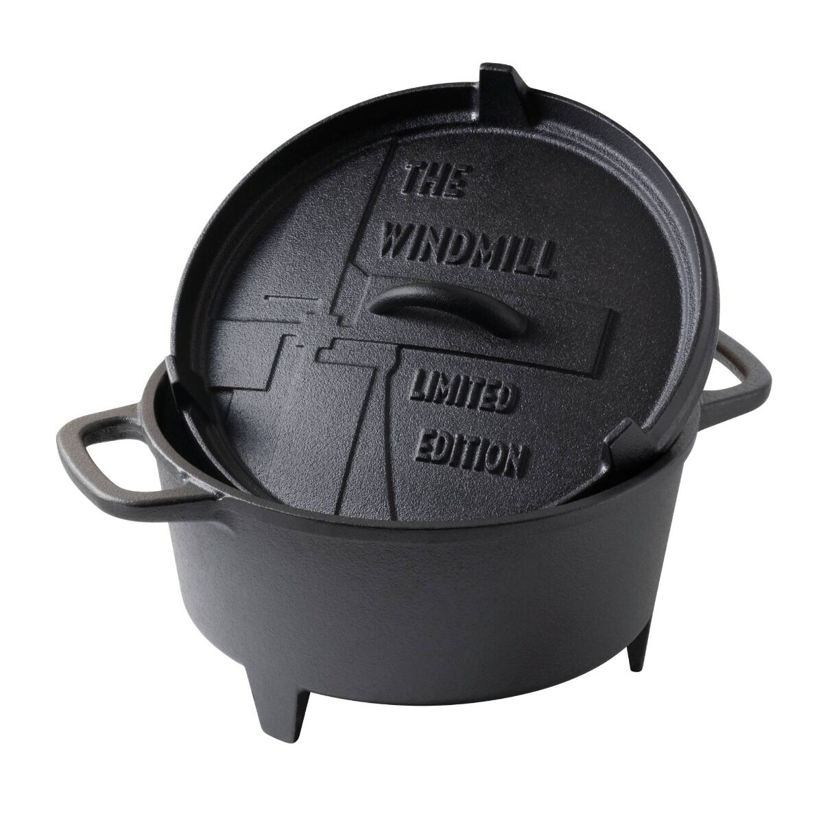 The Windmill Dutch Oven 4,5 Qt Limited Edition Pre-seasoned